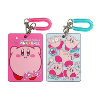 【日本正版】星之卡比 矽膠 彈力票卡夾 票夾 證件套 悠遊卡夾 卡比之星 Kirby