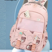 tas anak sekolah perempuan sd beruang lucu