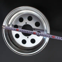 High quality 3.50-10 aluminum alloy wheel hub 3.50-10 rim for Scooter scooter, electric tire, round front wheel balance car
