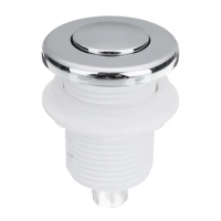 1PCS 32mm On Off Push Air Switch Button For Bathtub Spa Waste Garbage Disposal Whirlpool Pneumatic Switch