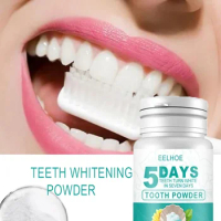 5 Day Teeth Whitening Powder Toothpaste Deep Cleaning Fresh Breath Oral Hygiene Dentally Tools Teeth Care