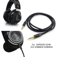 Replacement 3.5mm Stereo Headphone Audio- Cable For Philips SHP9500 X2HR X1S R9CB