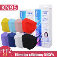 CE FFP2 KF95 Fish KN95 Mask Fabric Mask KN95 Respirator Protective Face Adult KN95 Mouth Mask Mascarillas