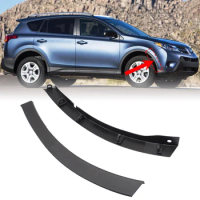 For Toyota RAV4 (XA40) 2013 2014 2015 Car Front Bumper Wheel Fender Molding Trim 52112-0R040 52113-0R040 Exterior Accessories