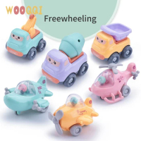 3pcs Set Children's Toys Fall-resistant Inertial Freewheeling Car Toys and Airplanes Children's Educational Toys 0-3 Years Old