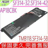 ACER AP18C8K 電池(原裝)-宏碁 Swift 3 SF314-32,SF314-42,SF314-57,SF314-57G,SF314-58G,SF314-58,TravelMate B1 B118,TMB118M,Chromebook 314 C933,P215-53G,P414-51
