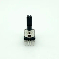 2 Piece RK12 Type B20K 4B203Ds Stereo Channel Vertical Mixer Volume Potentiometer D Shaft Length 23mm 6-Pin