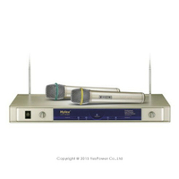 HV-233II POKKA 雙頻道 無線麥克風/2支無線麥克風/配件2選1/一年保固/台灣製