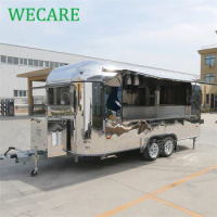 WECARE Carrito De Helados Airstream Foodtruck Remolque Icecream Food Truck Street Mobile Kitchen Food Trailers Fully Equipped