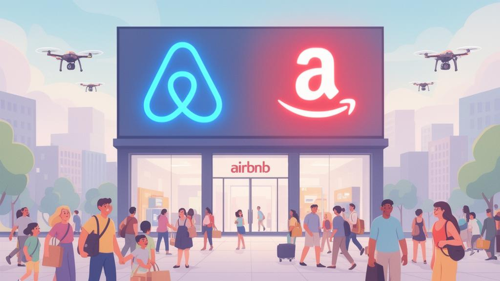 Airbnb】ホテル、レンタカー、食料品配送へ参入し、旅行業界の「Amazon