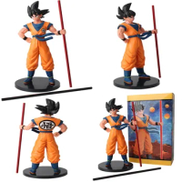 22cmAnime Dragon Ball Figures Son Goku Super Saiyan Figure Dragon Ball Collectible Figurines Goku DBZ Action Figures Model Toys