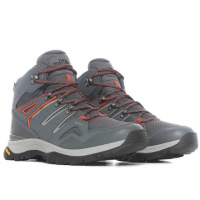 【The North Face】男 Hedgehog II Mid WP 防水透氣止滑中筒登山健行鞋子(46AN-U62 灰 V)