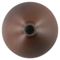 Walnut Wood Coffee Grinder Handle Head Upgrade Your Grinder with This Replacement Part Polished Surface for Comfortable Use