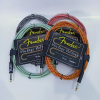 KABEL JACK GITAR DAN BASS KABEL JACK FENDER 3METER - HOPE ONE