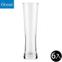 【Ocean】啤酒杯 410ml 6入組 Metropolitan系列(啤酒杯 玻璃杯 飲料杯 水杯)