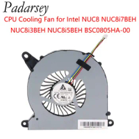 Padarsey Replacement Laptop CPU Cooling Fan for Intel NUC8 NUC8i7BEH NUC8i3BEH NUC8i5BEH BSC0805HA-00 DC05V 0.60A