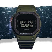 【CASIO 卡西歐】G-SHOCK 街頭運動風電子錶(DW-5610UU-3)