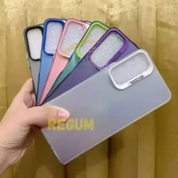 Case Vivo Y17s So Cool SoCool Hybird New IMD Plating Silver Chrome PC Silikon Ungu