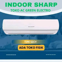 Indoor ac sharp 1/2 pk AH-5ZCY China baru segel plus remote