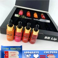 New Kissum BB Lip Cream Lip Serum Semi Permanent Lips Coloring Pigment Lip Tint Gloss for Lip Printing and Moisturing