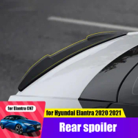 for Hyundai Elantra Avante CN7 2021 2022 2023 Rear spoiler Small blade design Spoiler tail retrofit performance