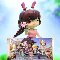 Douluo Continent Animation Blind Box Toys Fighting Soul Battle Series Tang San Kawaii Decoration Doll Mystery Bag for Girls Gift