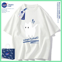 bán chạy nhất Nasa Áo Thun Khớp Ngắn Tay Nam Nữ Xu Hướng Hè 2024 Phong Cách Mới Rời Cặp Đôi Nửa Tay 