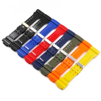Watch accessories resin watchs trap men's pin buckle rubber strap for Casio GAX GD GLS-100 GA110 120 140 bracelet watch band