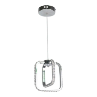 【華燈市】LED 20W 奧賽羅水晶吊燈(燈飾燈具/幾何燈/吧檯燈/餐吊燈)