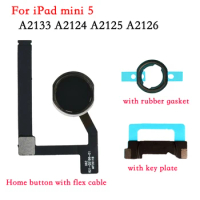 Home Button Replacement For iPad Mini 5 7.9” 2019 A2133 A2124 A2125 A2126 Incl Flex Ribbon Cable Connector
