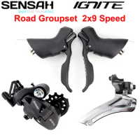 SENSAH IGNITE Road Bike Shifter 2x9 Speed Rear Derailleur Front Derailleur R7000 Tiagra Sora Sensah Empire Pro Sensah Groupset