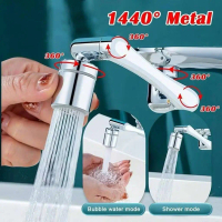 YP-358  แขนกลไกทั่วไป หมุนได้ 1080 องศา กันกระเด็น สําหรับก๊อกน้ําอ่างล้างหน้า ห้องน้ํา 1 ชิ้น