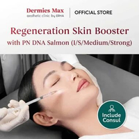 Dermies Max Regeneration Skin Booster with PN DNA Salmon (I/S/Medium/Strong) S (for Acne Scar)