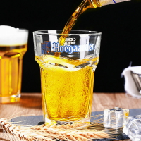 比利時福佳白啤酒杯創意家用玻璃超大精釀扎啤酒杯個性六角啤酒杯