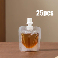 Standing Pouch SpoutPack for 30 ml Oil Liquid - Plastic Material, Price per 25 - piece Set