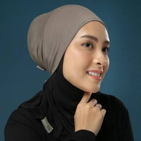 Lozy Hijab - Inner Hijab Series Lozy x Bianca (New Colors Bandana, Tali Belakang, Ninja Neck Ciput V