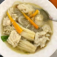 Tekwan SALJU ikan tengiri khas palembang (tekwan RANTAU)