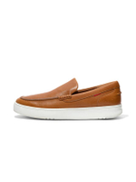 รองเท้าโลฟเฟอร์ผู้ชาย BRANCE LEATHER LOAFERS สี BROWN