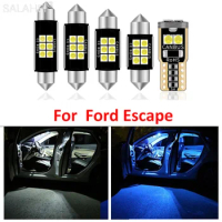 12Pcs Bulbs Auto light Upgrade Kit For 2001 2002 2003 2004 2005 Ford Escape Car Trunk License Plate Lights Interior Accessories
