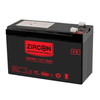 ZIRCON แบตเตอรี่เครื่องสำรองไฟ DP12V (7.8Ah)
