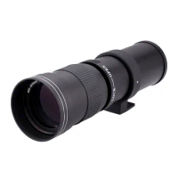 Glory Star 420-800mm F/8.3-16 Super Telephoto Lens Manual Zoom Lens for Canon Nikon Sony Pentax DSLR Camera