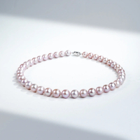Kalung Mutiara Air Tawar Semula Jadi YA444 10-11mm