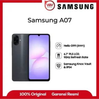 HP Samsung A07 Ram 4GB Internal 64GB PD 15W Garansi Resmi Black Fitur