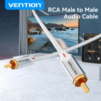 Vention RCA Audio Cable Hi-Fi Stereo RCA Audio Cable (1m/1.5m/2m/3m/5m/8m/10m)For Smart TV Soundbar Speaker Amplifier RCA Jack
