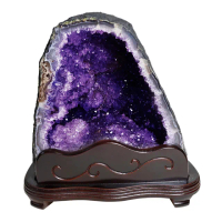 【晶辰水晶】5A級招財天然巴西紫晶洞 8.45kg(FA284)