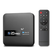 H20PRO Smart Android TV Box Android 10 2GB 16GB 6K Media Player TV Box Android 2.4&amp;5G Very Fast