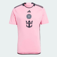 adidas ฟุตบอล เสื้อฟุตบอลชุดเหย้า Inter Miami CF 24/25 ผู้ชาย สีชมพู IU0190