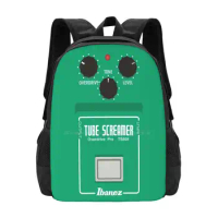 Tube Screamer 3d Print Design Backpack Student Bag Tube Screamer Pedal Guitar Effect Overdrive John Mayer Srv