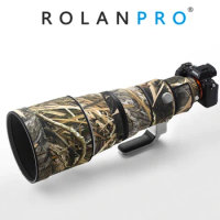 ROLANPRO Waterproof Lens Coat for Sony FE 400mm F2.8 GM OSS Lens Cover Guns Case SEL400F28 Sony 400mm Lens Protective Sleeve