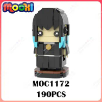 MOC1172 Creative Tokitou Muichirou Action Figure Building Blocks Anime Demon Slayer Character Model Assembly Brick Toys For Kids